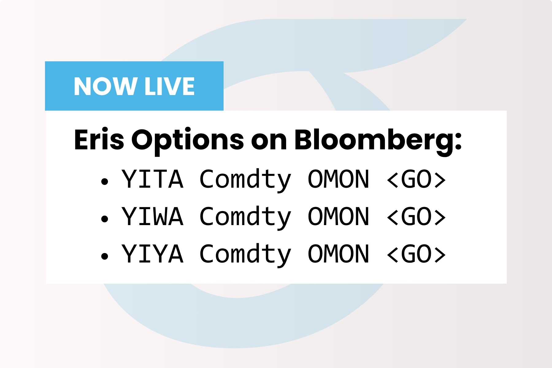 eris options OMON graphic